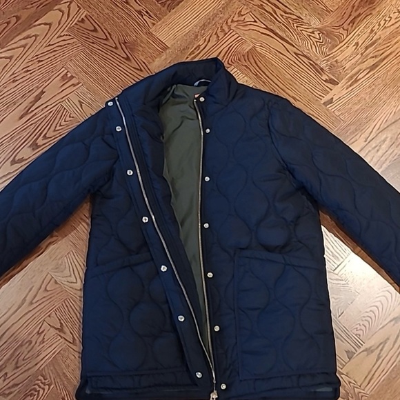 Black J Crew Puffer - Picture 2 of 4